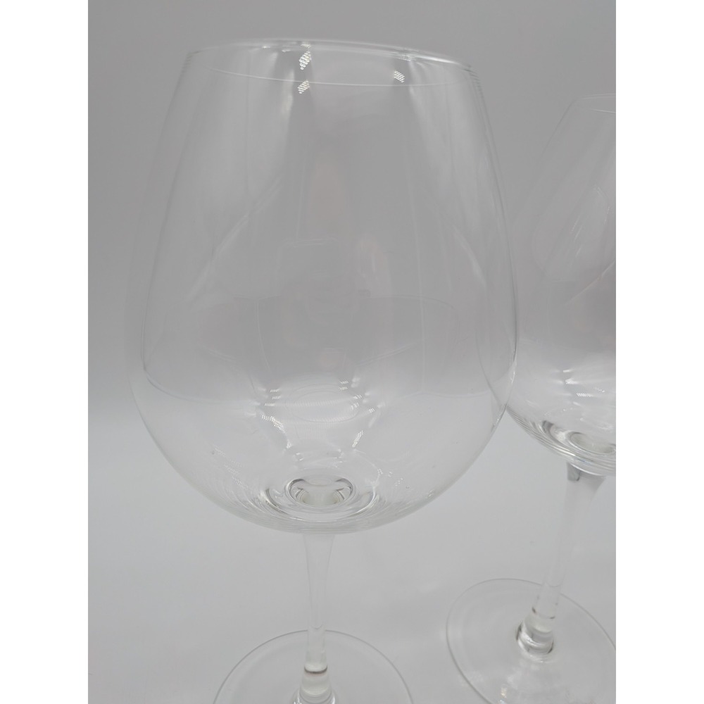 Pair of 2 Vintage Rosenthal Studio Line Crystal Large Wine Glasses Balloon MCM - Picture 2 of 11